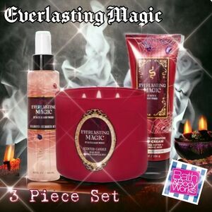 Bath & Body Works 3 Piece Halloween Everlasting Magic Set